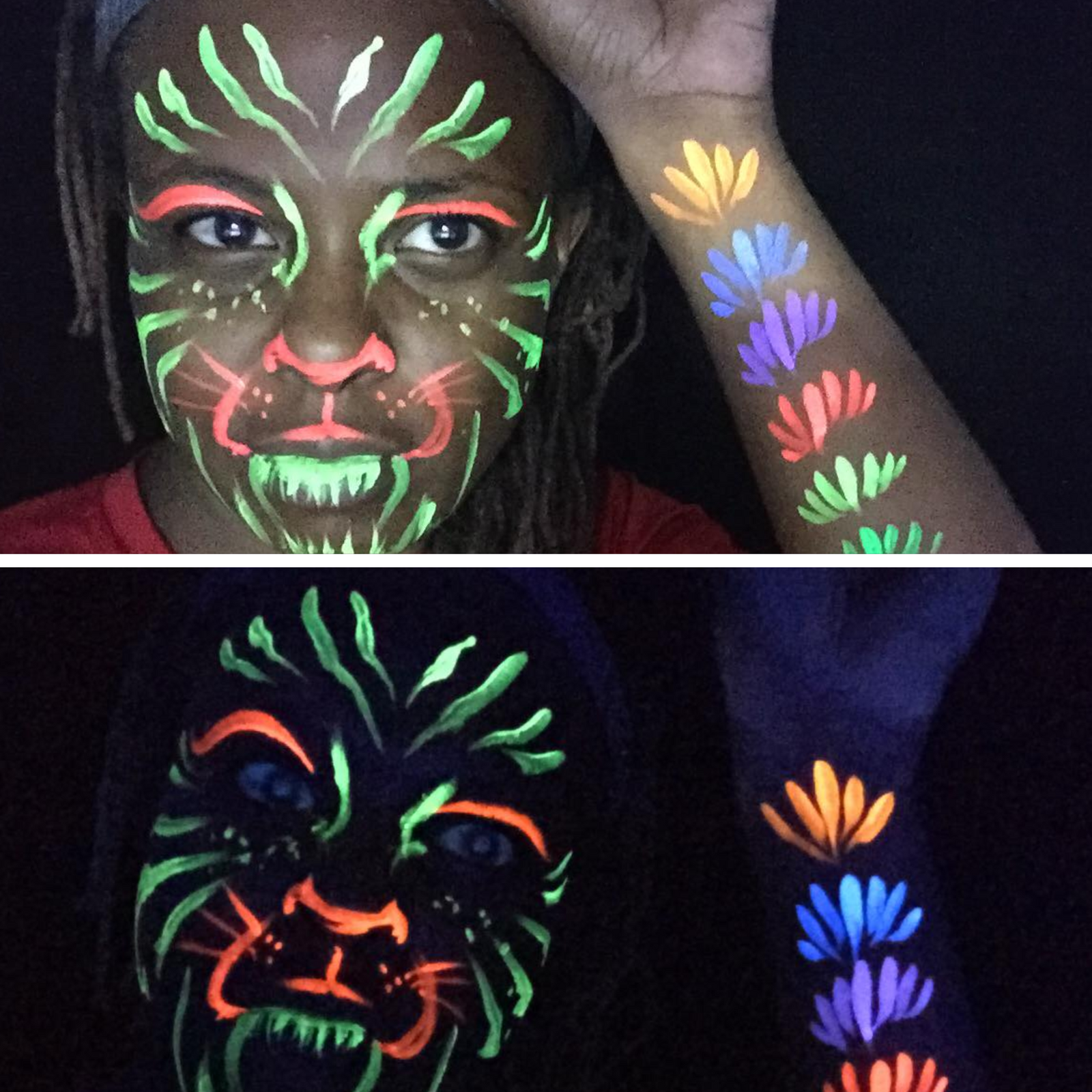 Neon Kraze FX Face Paint Video Review by Zuri FX