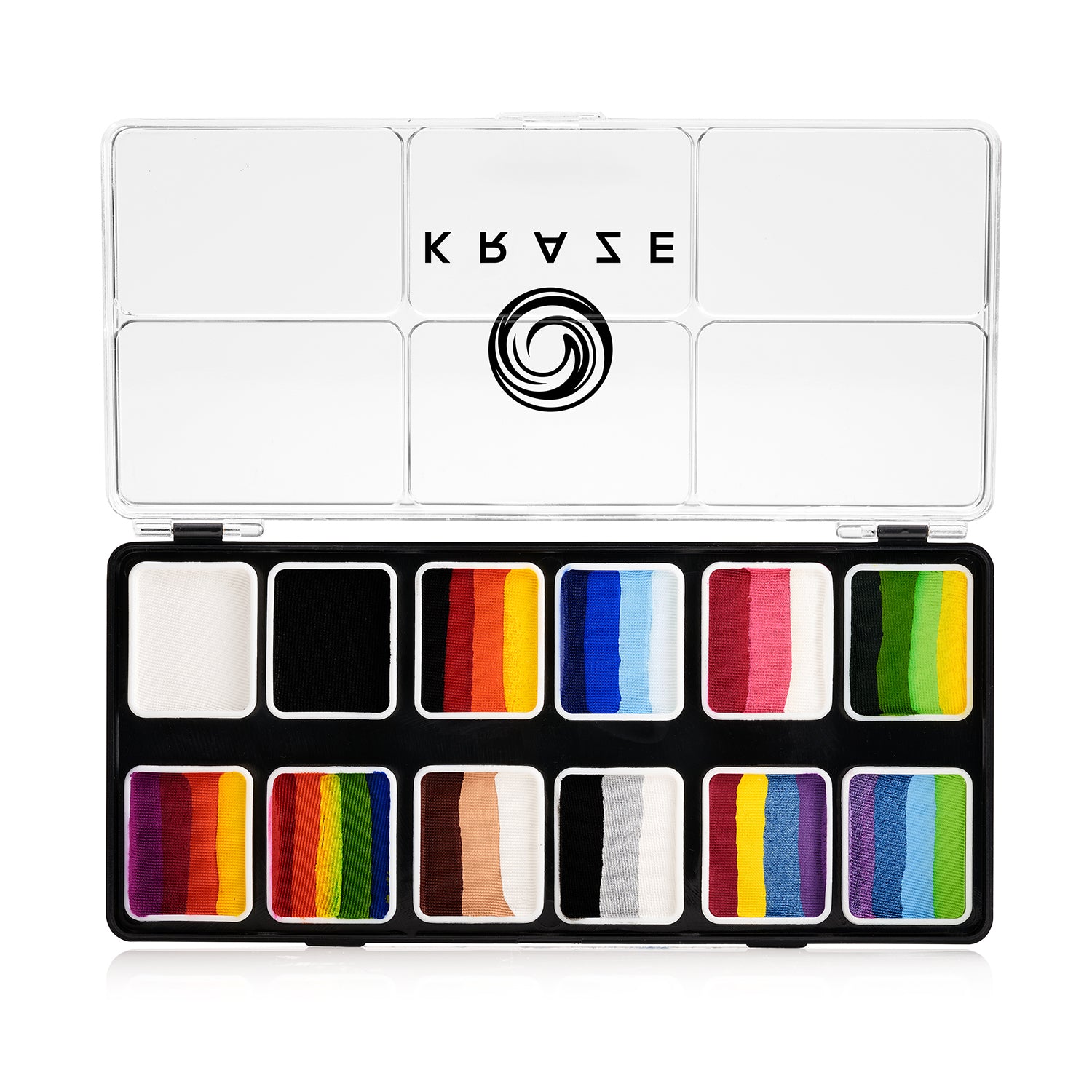Kraze FX Split Cake Palette -  Splash (12 x 6 gm)