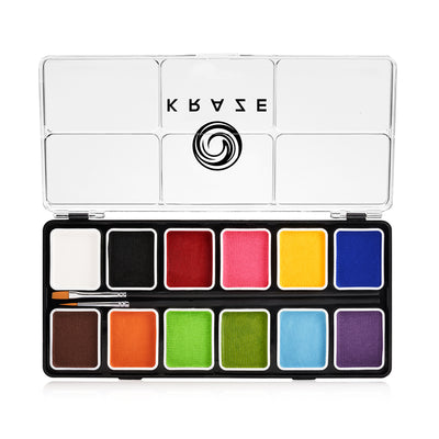 Kraze FX Paint Palette - Fundamentals (12 x 6 gm)