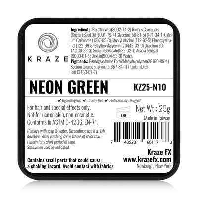 Kraze FX Paint - 25 gm - Neon Green