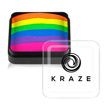 Kraze FX Domed  Neon Split Cake - 25 gm - Neon Rave