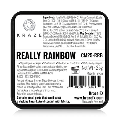 Kraze FX Domed Split Cake - 25 gm - Really Rainbow