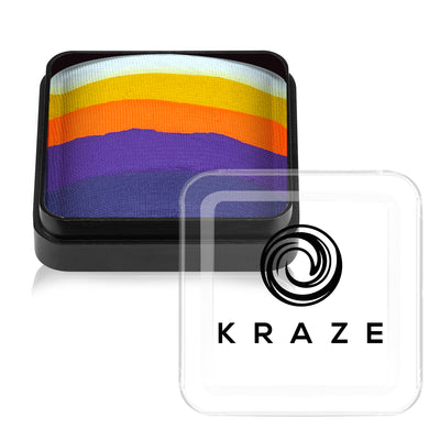 Kraze FX Domed  Neon Split Cake - 25 gm - Sunset Dream