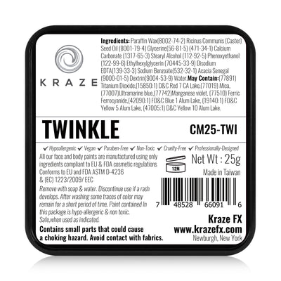 Kraze FX Domed Split Cake - 25 gm - Twinkle