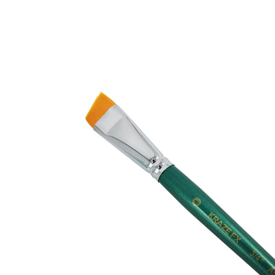 Kraze FX Angle Brush - 3/4, Professional Face Paint Brushes
