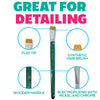 Kraze FX Flat Brush - 3/4"