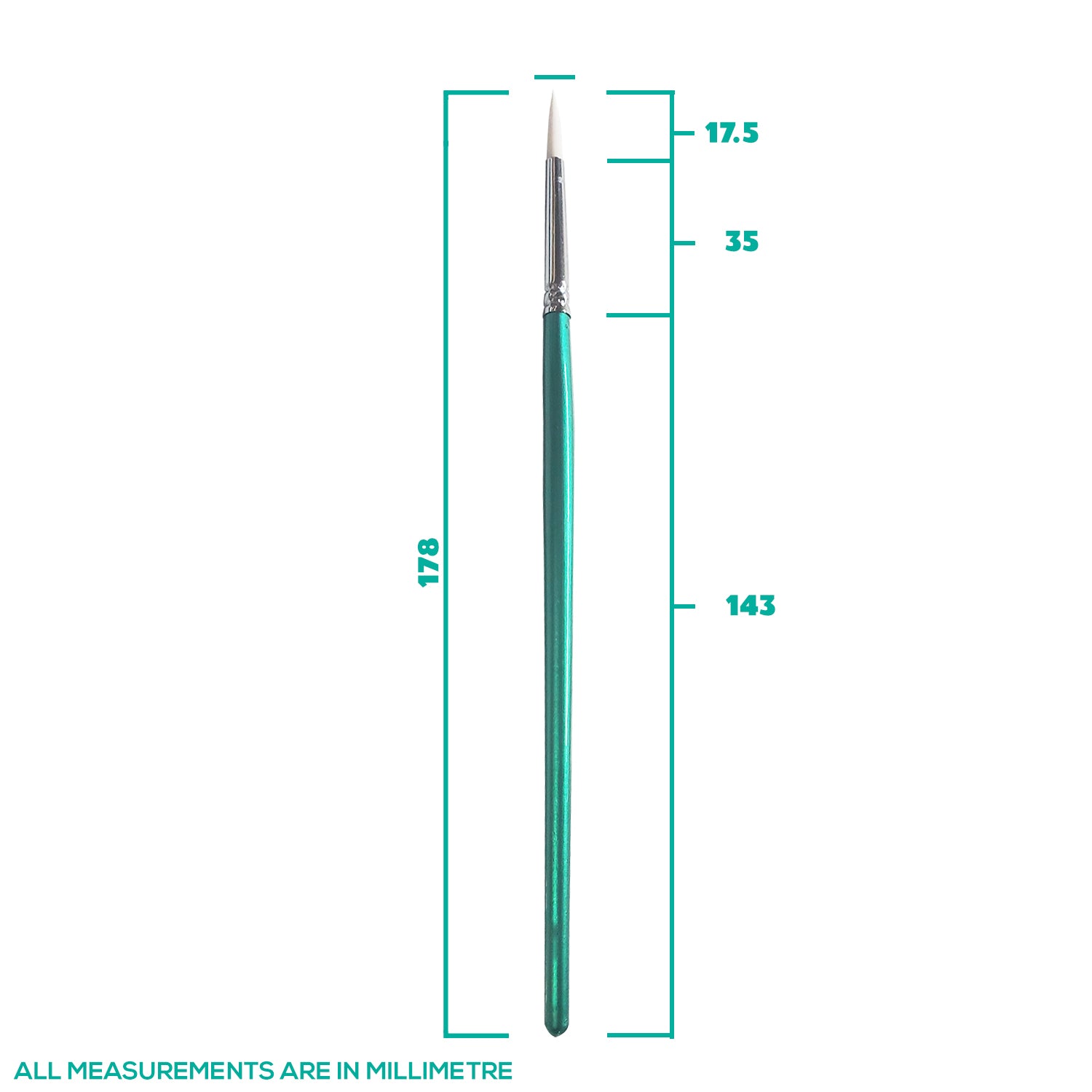 Round #1 Paint Brush - Kraze