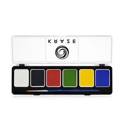 Kraze FX Paint Palette - Fundamentals 6 Color Primary (6 x 6 gm)