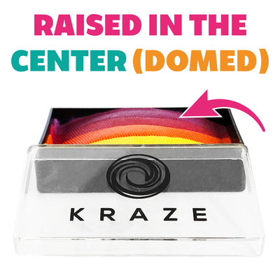 Kraze FX Domed 1- Stroke Split Cake - 25 gm - Pink Rose