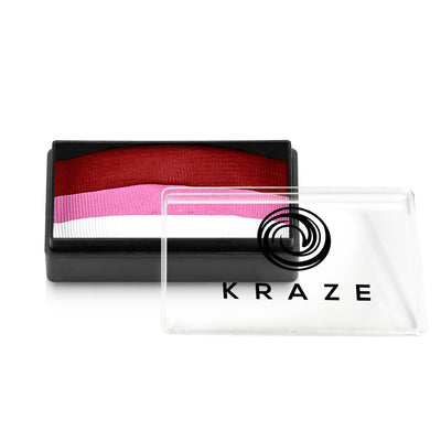 Kraze FX Domed 1- Stroke Split Cake - 25 gm - Pink Rose