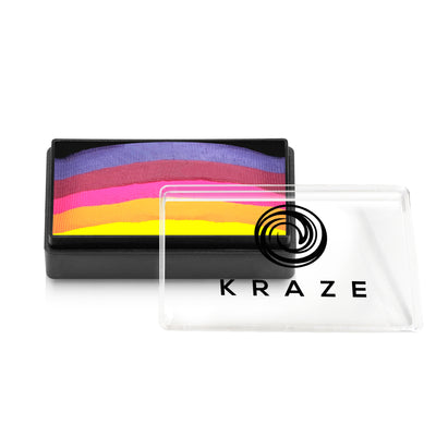 Kraze FX Domed 1-Stroke Neon Split Cake - 25 gm - Royal Sunset