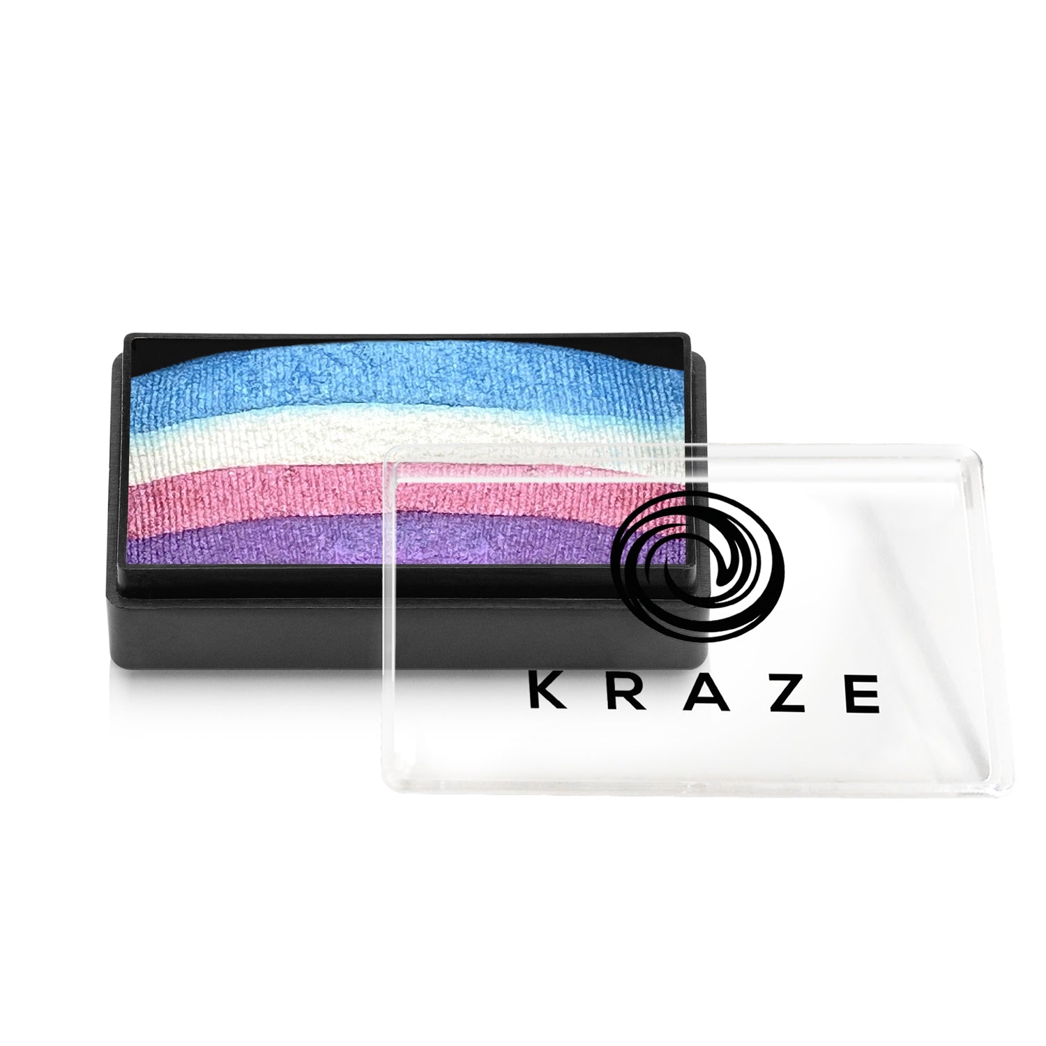 Kraze FX Domed 1-Stroke Pearl Split Cake - 25 gm - Unicorn Shimmer